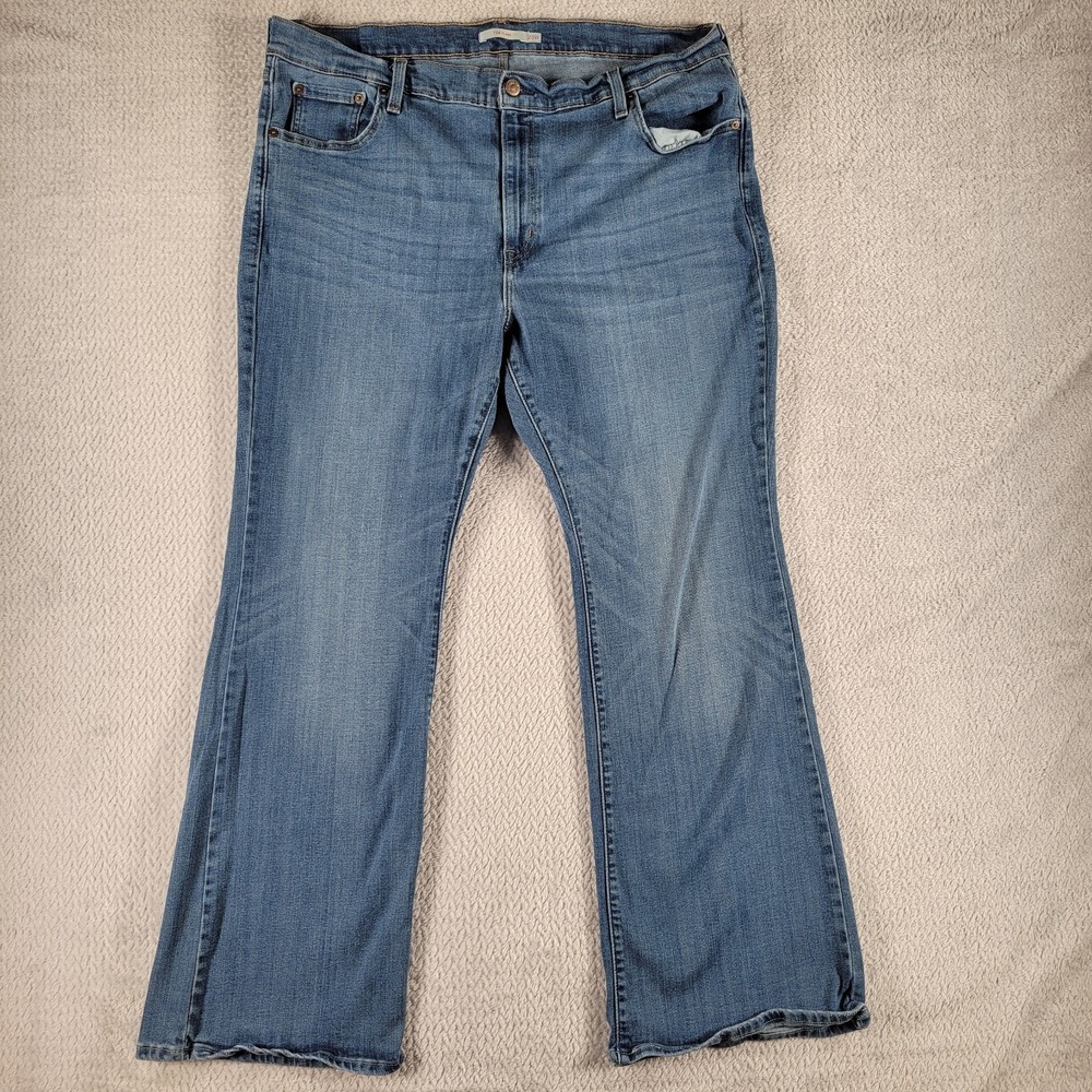 Levis 726 Flare blue jeans size 20W